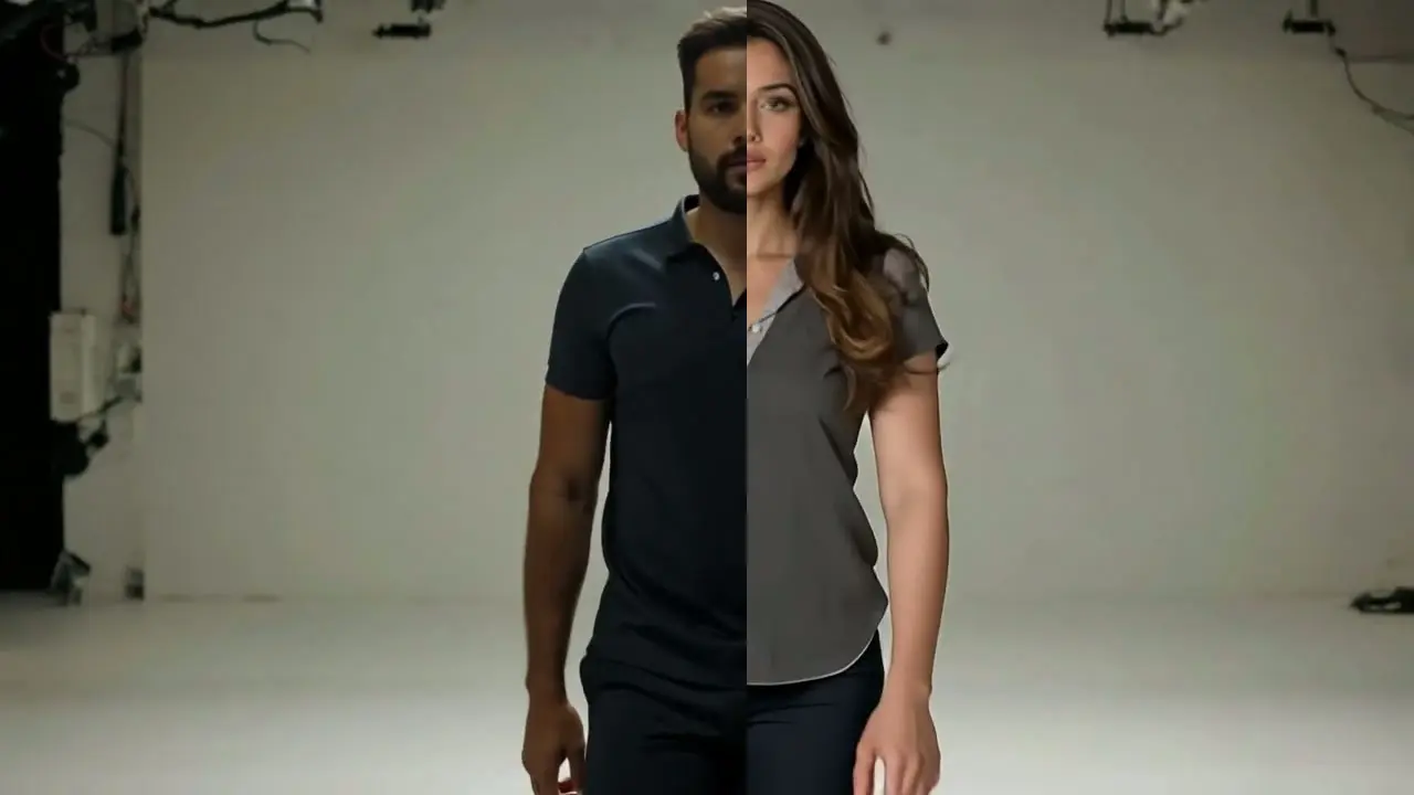 Demonstration of AI video inpainting replacing a person, an object, and the background in a video clip.